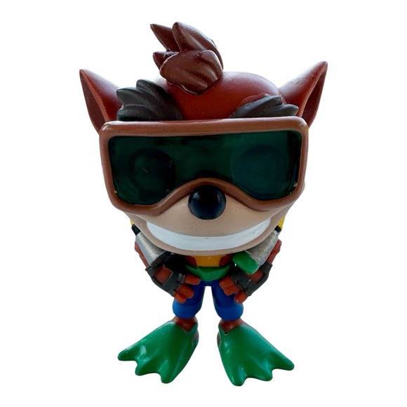 Funko Pop! Games Crash Bandicoot With Scuba Gear Vinyl Figure - Picture 1 of 7